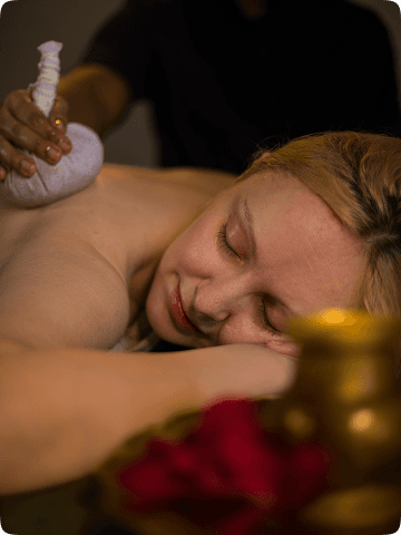 Wellness therapy session